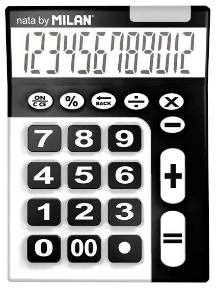 Калькулятор настольный MILAN 150912