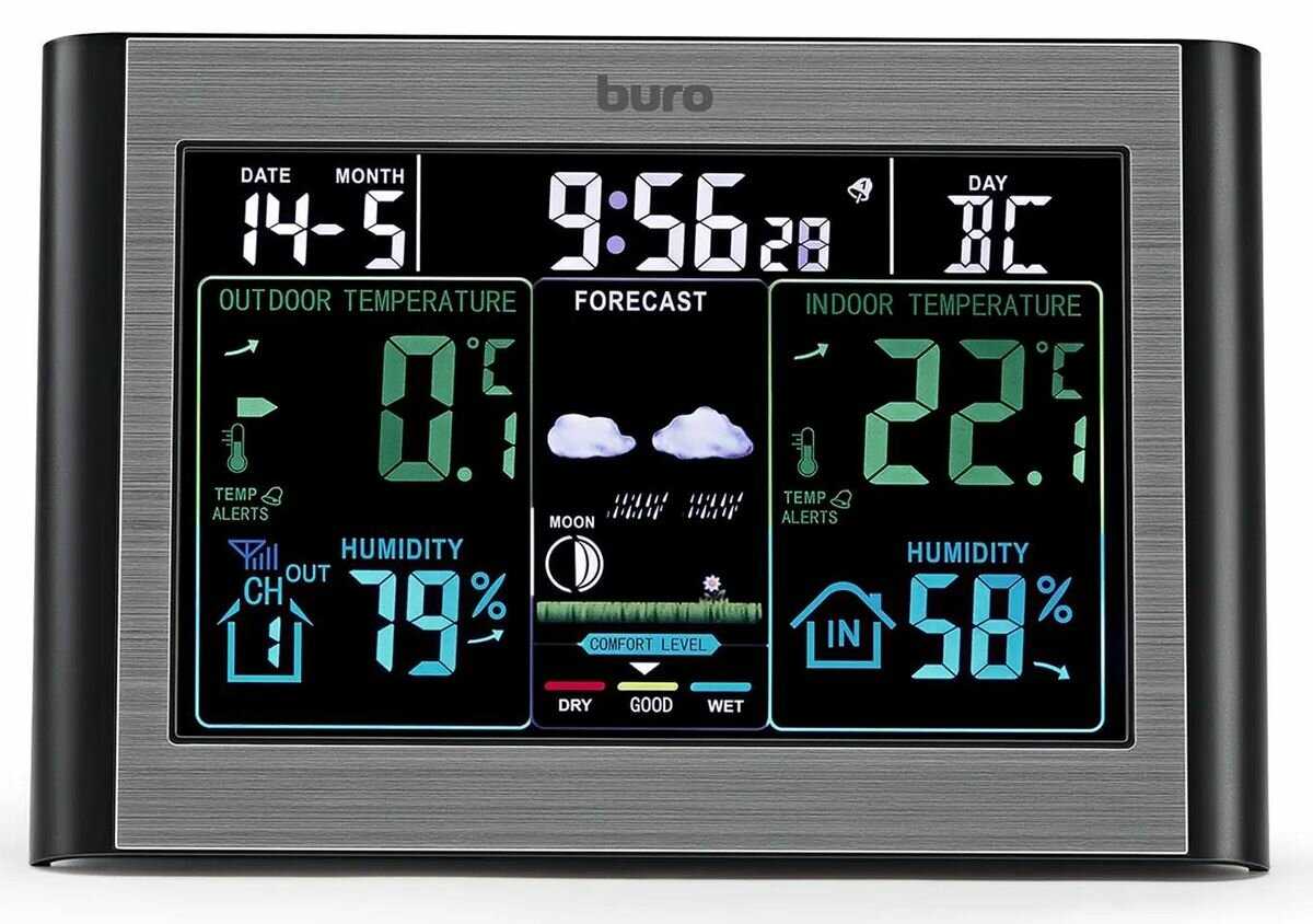 Погодная станция Buro BU-WSH114 (COLOR) фотография 1