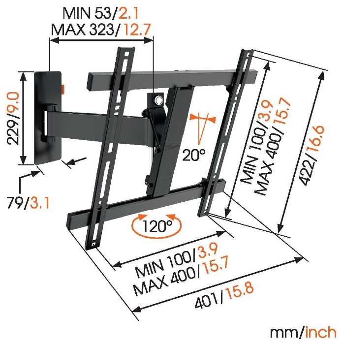 Кронштейн на стену Vogel's Turn W52070 фотография 6