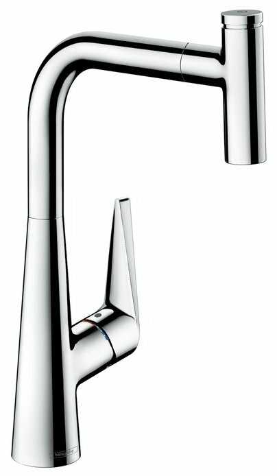 Смеситель для кухни (мойки) hansgrohe Talis Select S 72821000, нажимной