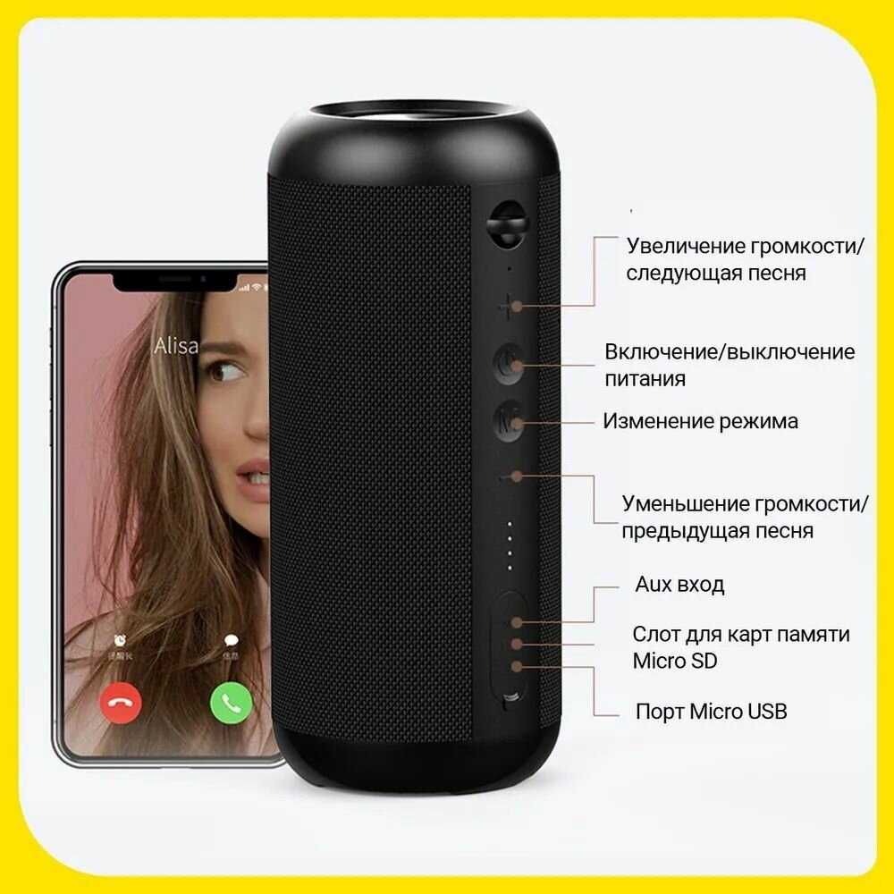 Умная Bluetooth колонка Mifa A8 фотография 7