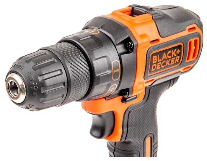 Аккумуляторная дрель-шуруповерт BLACK+DECKER BDCDD186K1B фотография 3