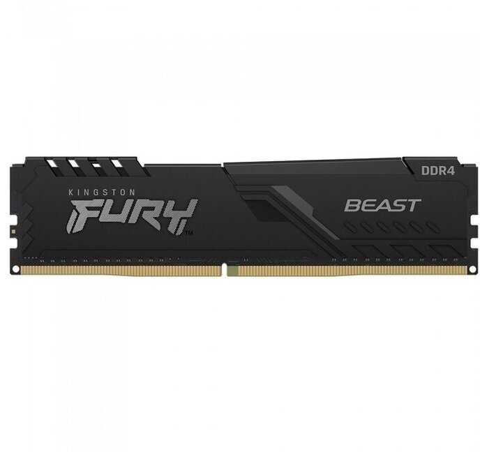 Оперативная память Kingston FURY Beast 4 ГБ DDR4 DIMM CL16 (KF426C16BB/4) фотография 6