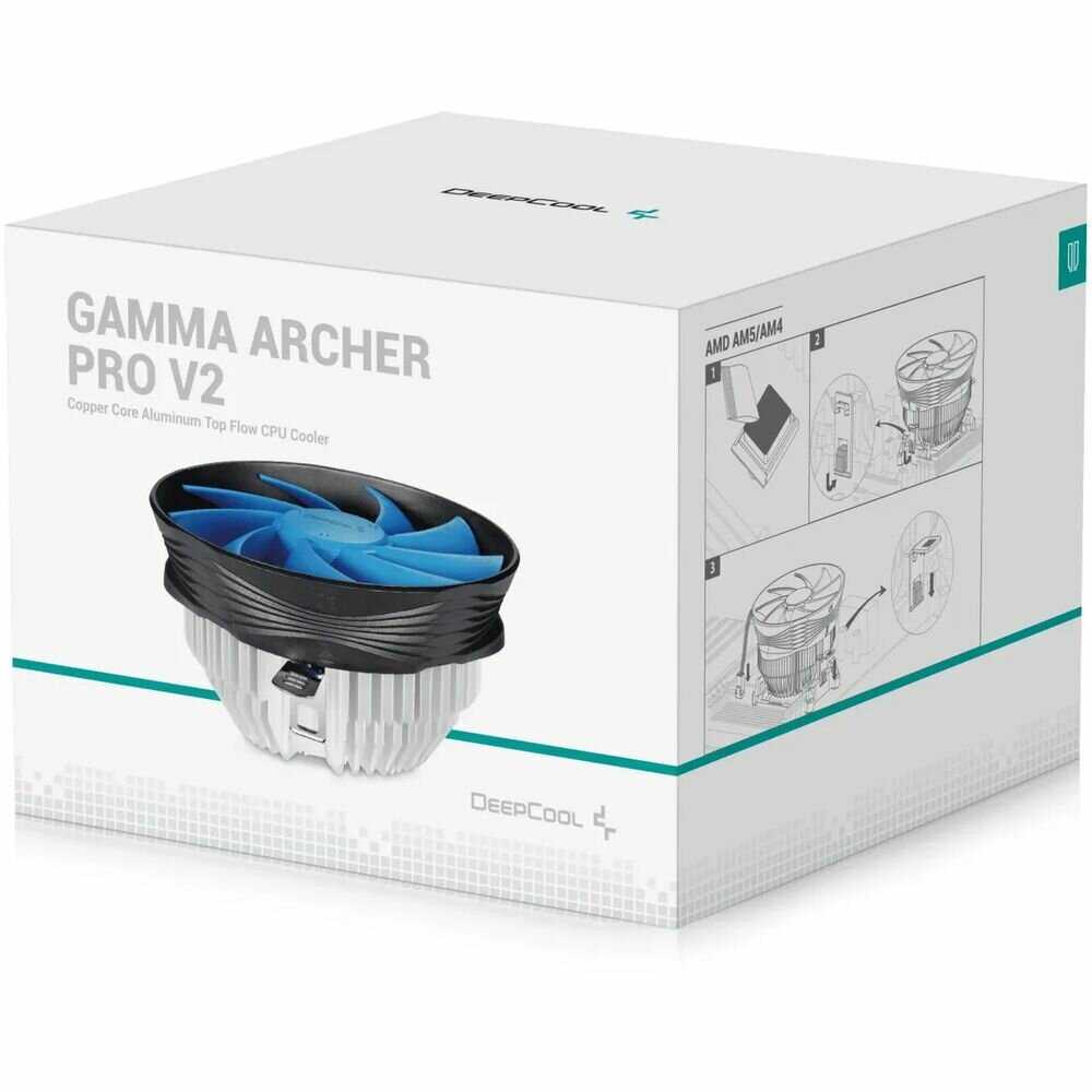 Охлаждение CPU Deepcool Gamma Archer Pro V2 (1200/1700/1851/AM4/AM5) фотография 5