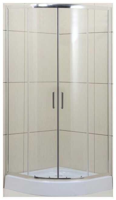 Душевой уголок BelBagno UNO-195-R-2-95-C-Cr без поддона