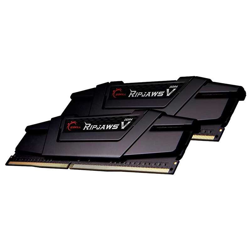 Оперативная память G.SKILL Ripjaws V 32 ГБ (16 ГБ x 2 шт.) DDR4 DIMM CL18 (F4-4000C18D-32GVK) фотография 5