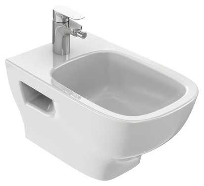 Биде подвесное Jacob Delafon Struktura EMC0002-00 с горизонтальным выпуском