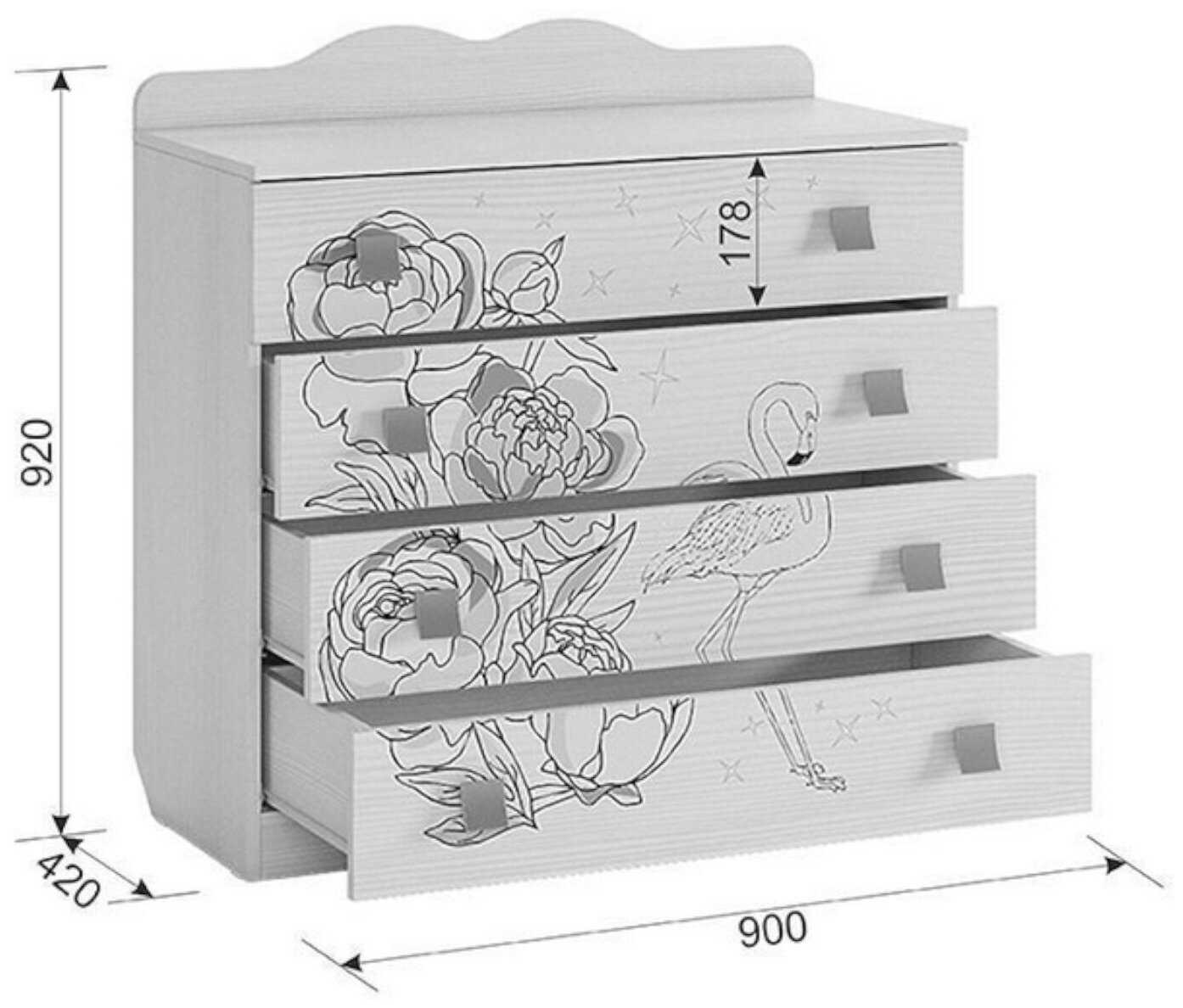 Комод Фэнтези фотография 16