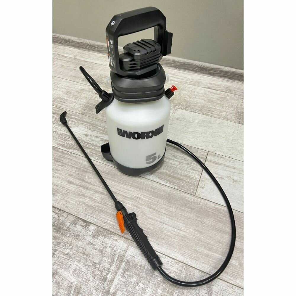 Опрыскиватель WORX WG829E.9 аккумуляторный фотография 22