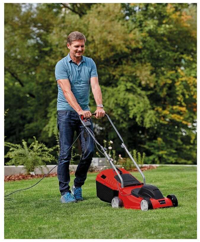 Электрическая газонокосилка Einhell GC-EM 1032 фотография 5