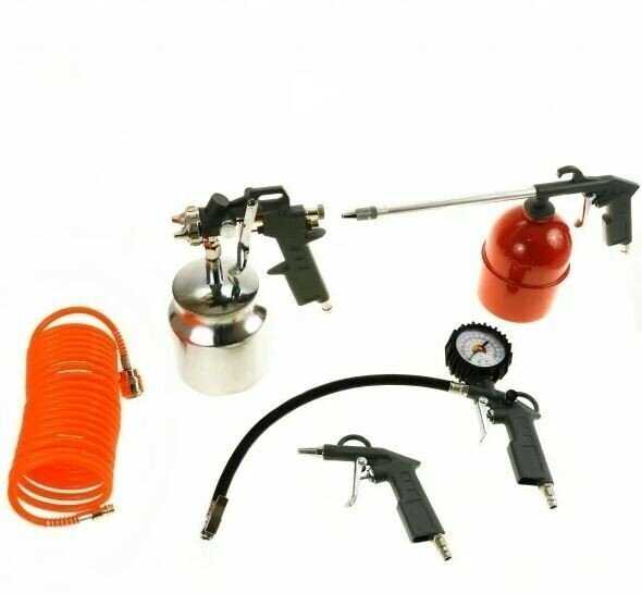 Набор пневмоинструментов ВИХРЬ НП-5, 5 предм. фотография 4