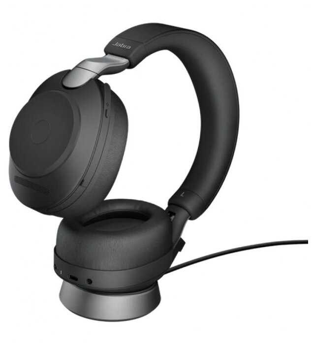 Беспроводная компьютерная гарнитура Jabra Evolve2 85 Link380c UC Stereo Stand