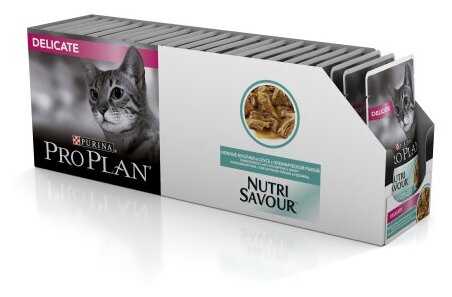 Корм для кошек Pro Plan Nutri Savour с океанической рыбой фотография 6