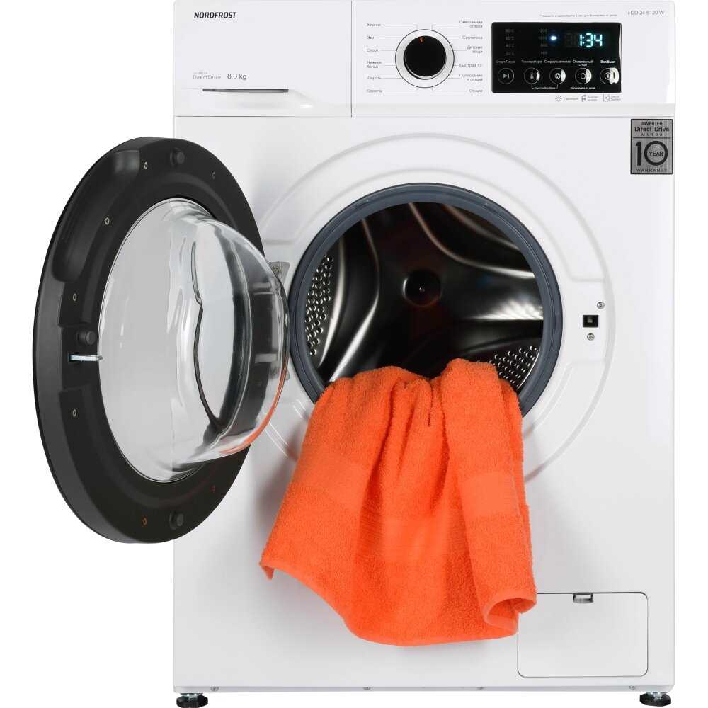 Стиральная машина NORDFROST i-DDQ4 8120 W (8120) фотография 6