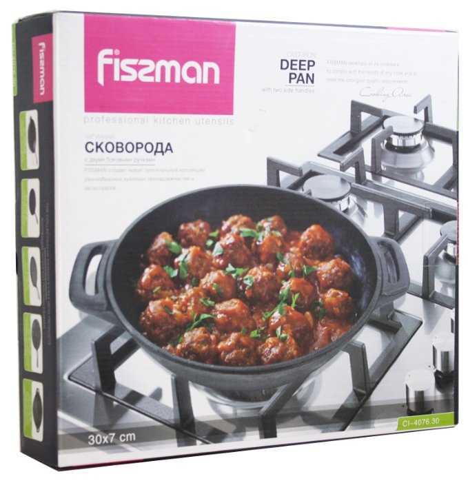 Сковорода Fissman 4076 , подходит для индукционных плит фотография 6