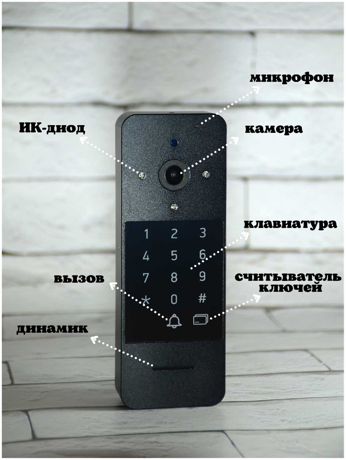 Комплект домофона WIFI Комплект домофона с вызывной панелью и электромеханическим замком WIFI фотография 22