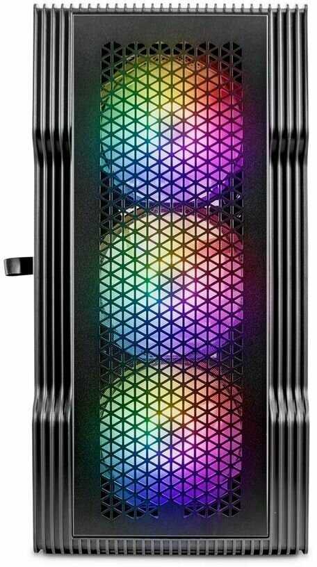Корпус 1STPLAYER TRILOBITE T3 mATX, TG / 4x 120mm LED fans (T3-BK-4F1) фотография 1