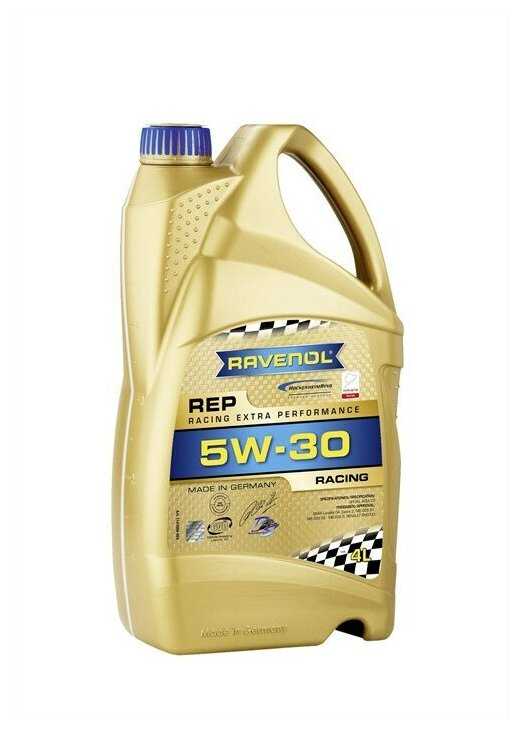 Синтетическое моторное масло RAVENOL REP Racing Extra Performance SAE 5W-30 фотография 1