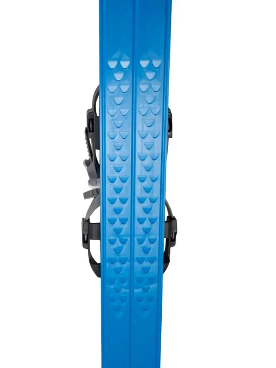 Лыжный комплект детский с креплениями и палками (75 см) фотография 18