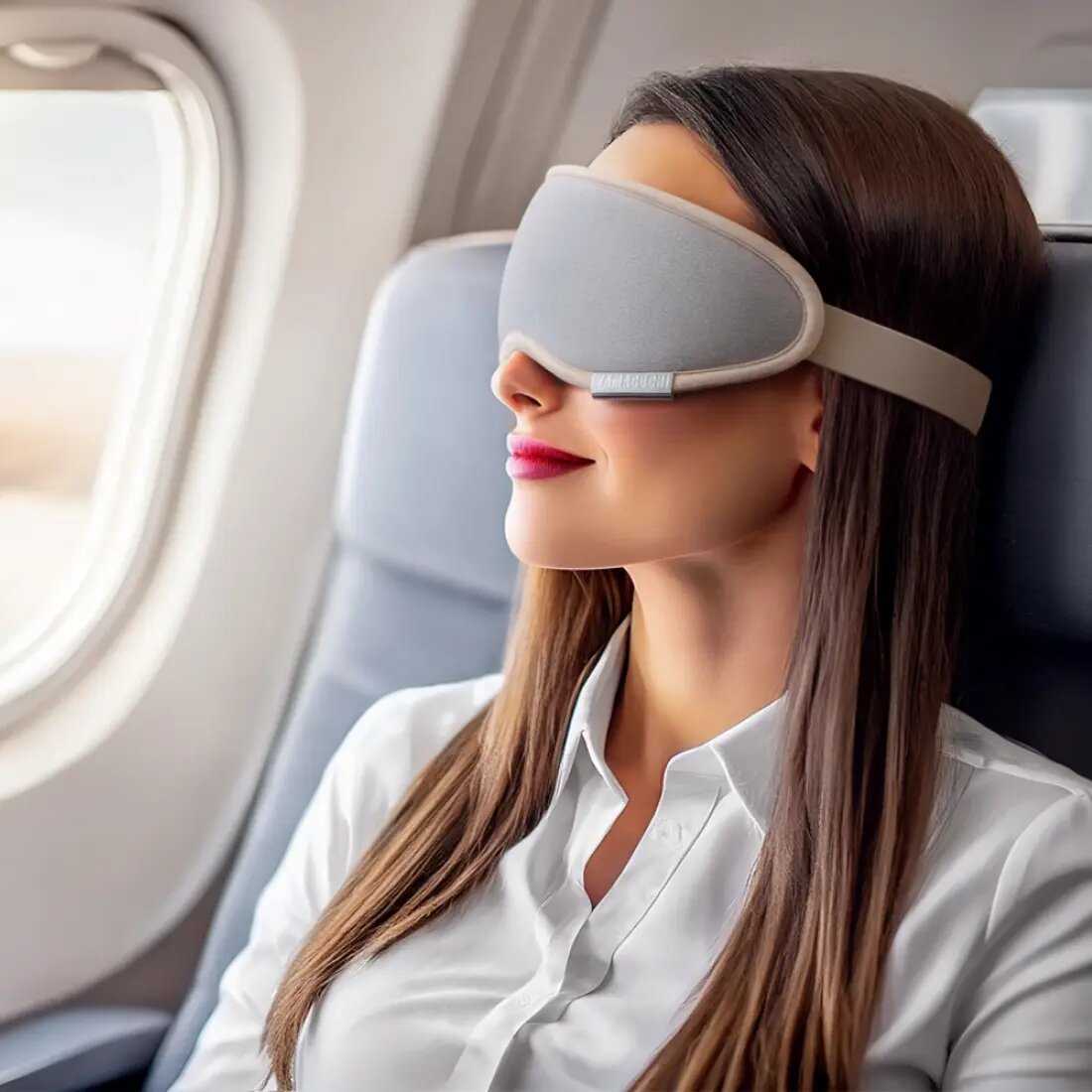 Массажная маска для глаз Yamaguchi Massage Eye Mask фотография 6