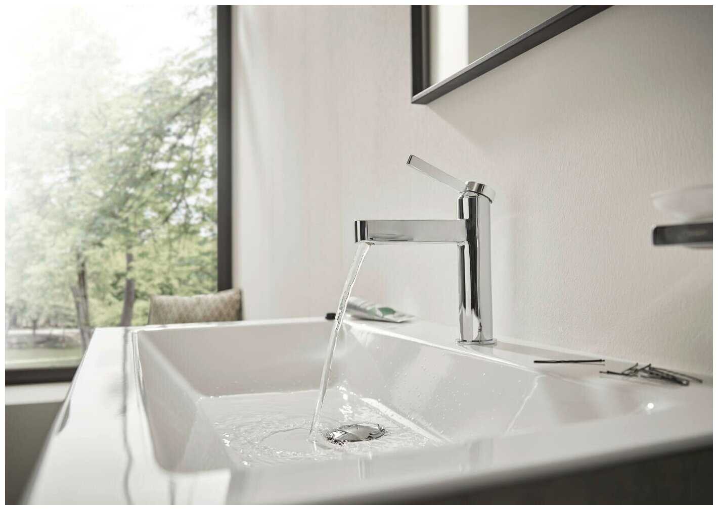 Смеситель для раковины hansgrohe Finoris 110 (76020000) фотография 26