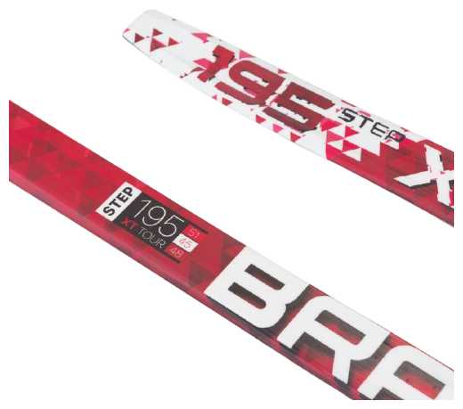 Прогулочные лыжи STC Rottefella Step XT Tour с креплениями NNN, с палками фотография 10