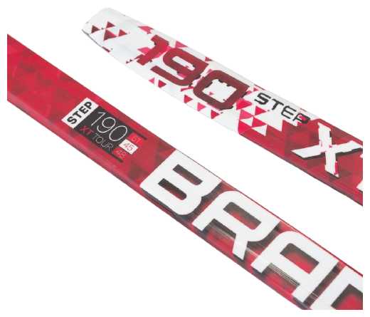 Прогулочные лыжи STC Rottefella Step XT Tour с креплениями NNN, с палками фотография 9