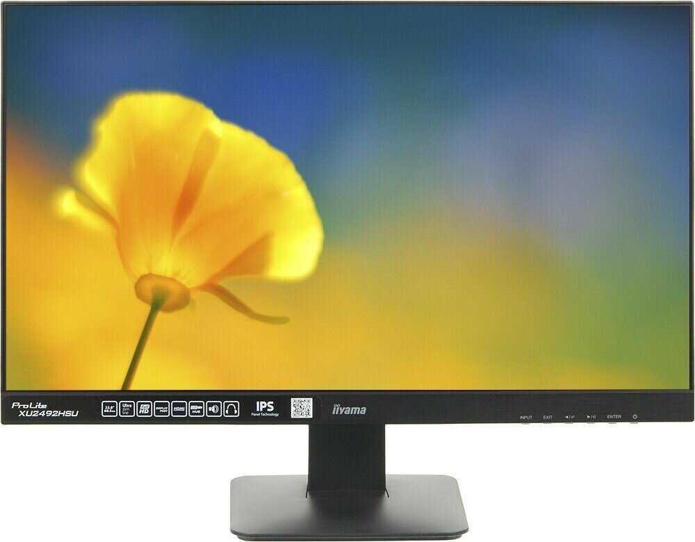 Монитор Iiyama ProLite XU2493HS-B5, 1920х1080, 75 Гц, IPS фотография 9