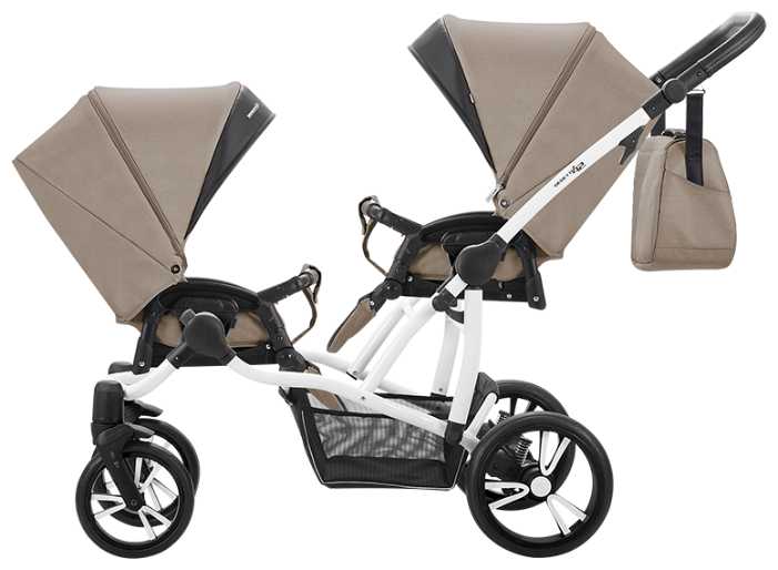 Универсальная коляска для двойни Bebetto 42 Comfort 2017, 2 в 1 фотография 1