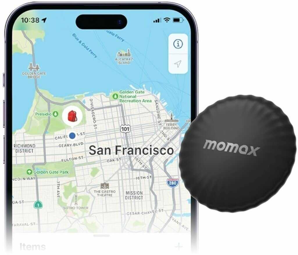 GPS трекер Momax PINTAG Find my Tracker (BR5W) фотография 3