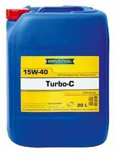 Минеральное моторное масло RAVENOL Turbo-C HD-C SAE 15W-40 фотография 3
