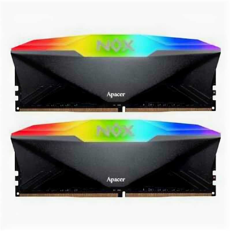 Модуль памяти Apacer DDR4 3600 32GB NOX RGB (AH4U32G36C25YNBAA-2) фотография 1