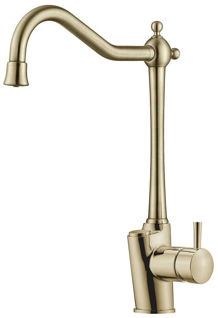 Смеситель для раковины (умывальника) ZorG Sanitary ZR 353 YF BR, рычажный