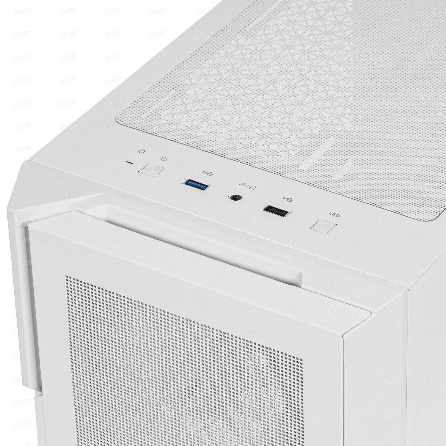 Корпус 1STPLAYER TRILOBITE T7-P (2USB3.0, Audio, Window,4x120mm LED) (T7-P-WH-4F1-W) фотография 13