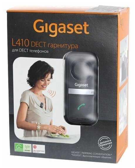 Гарнитура беспроводная GIGASET L410 фотография 2