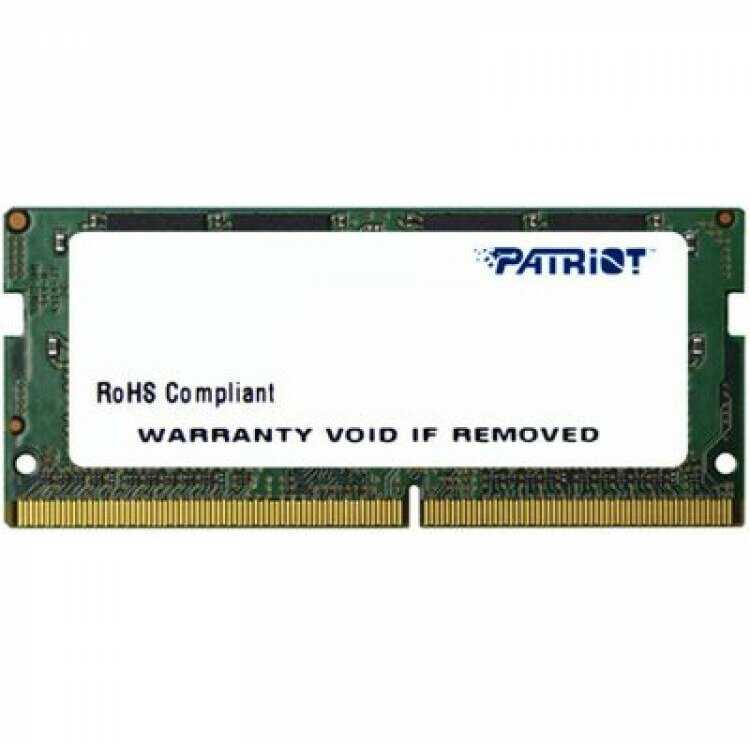 Оперативная память Patriot Memory SL 4 ГБ DDR4 SODIMM (PSD44G213381S) фотография 12