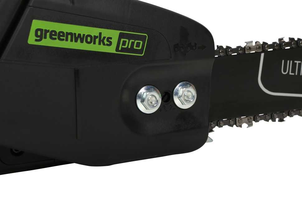 Пила цепная GREENWORKS GD60CS25 фотография 17