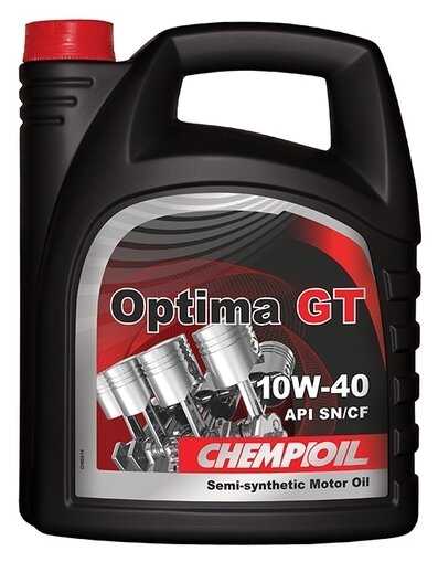 Полусинтетическое моторное масло CHEMPIOIL Optima GT 10W-40 (A3/B4) фотография 7