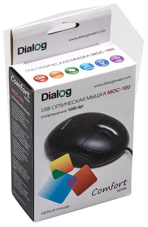 Мышь Dialog Comfort MOC-10U фотография 6
