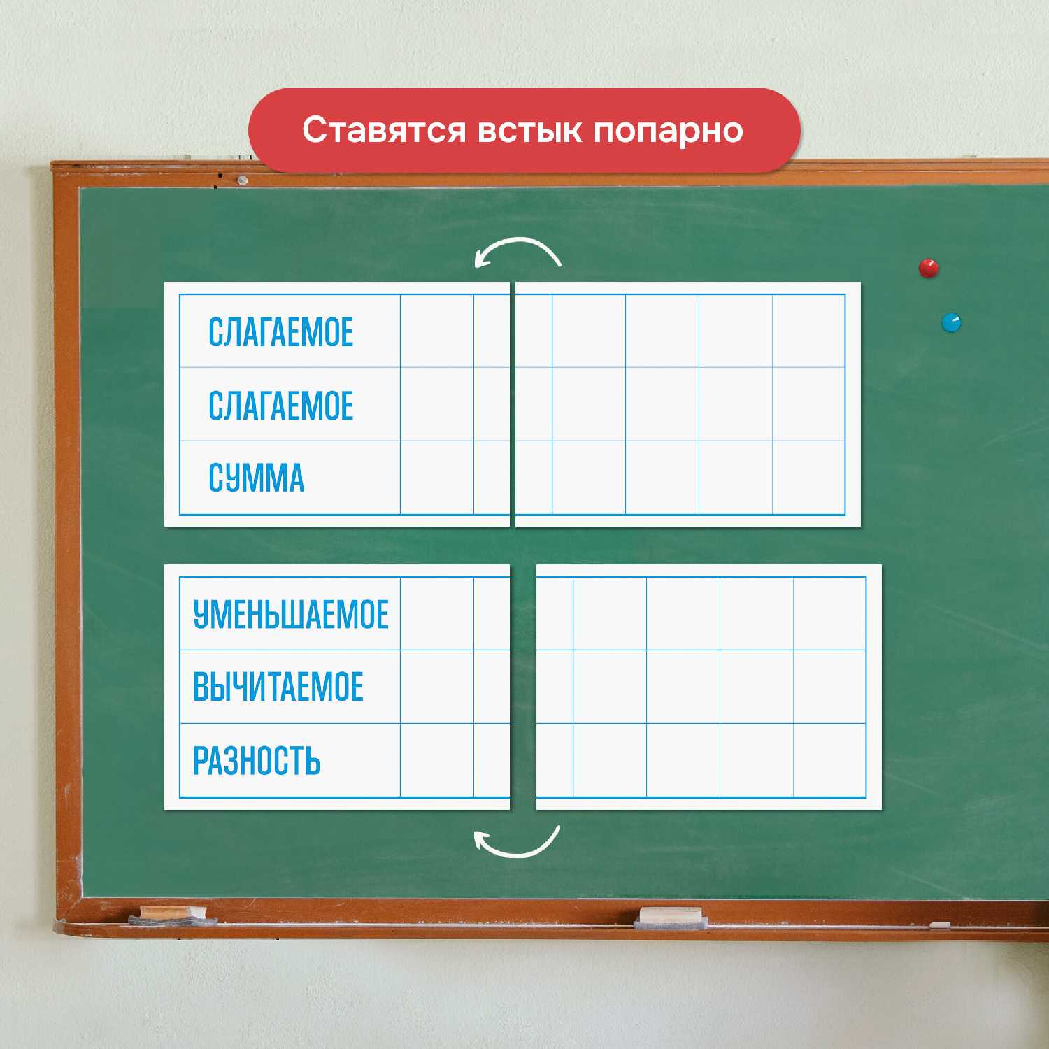 Магнитные таблички Месяцы учебного года фотография 14