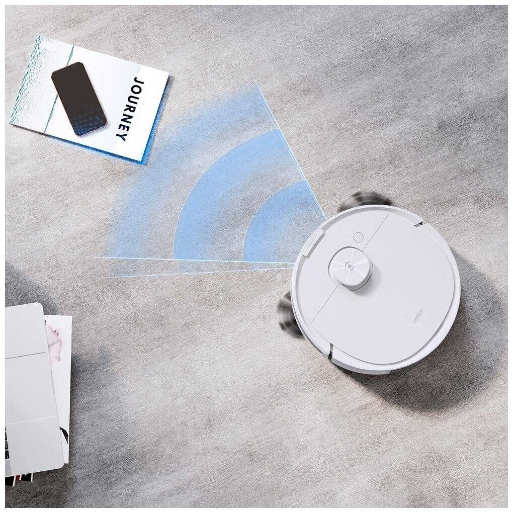 Робот-пылесос Ecovacs Deebot N8 Pro (DLN11), сухая и влажная уборка, 2600Па 3200мАч, российская версия фотография 6