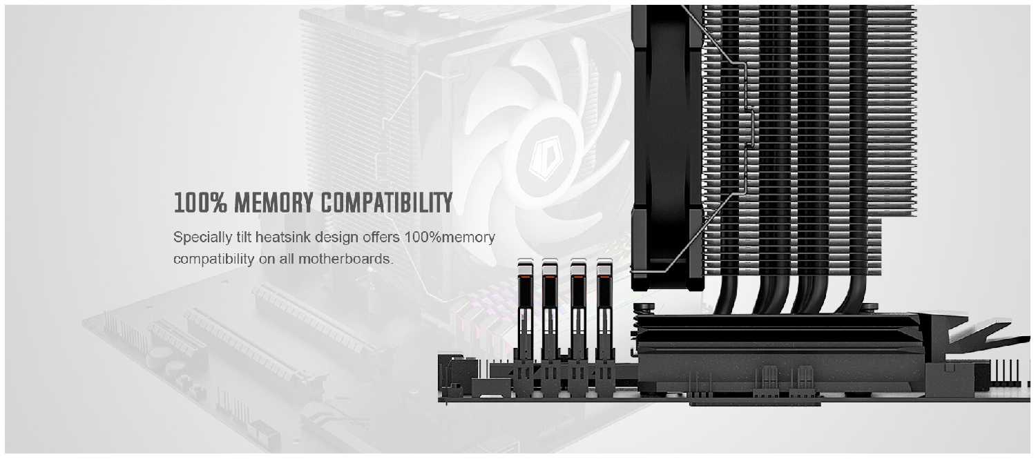 Кулер для процессора ID-COOLING SE-226-XT ARGB фотография 9