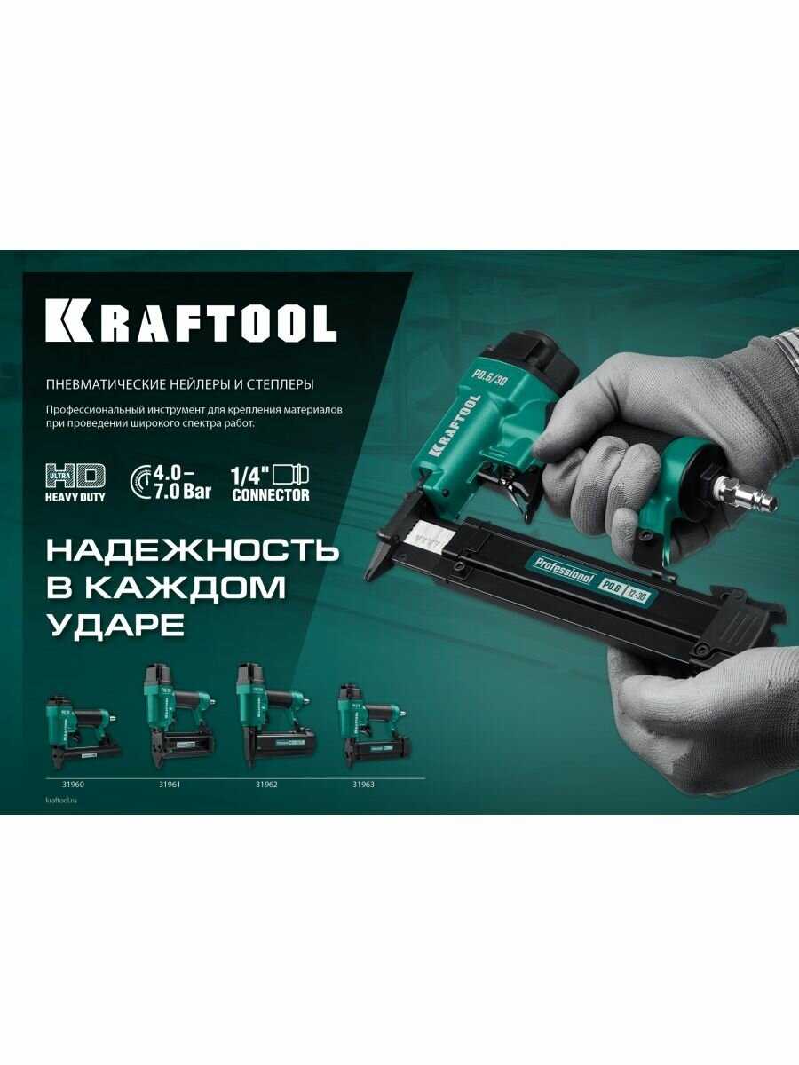 Нейлер KRAFTOOL тип 300 (15-50 мм) (31961) фотография 12