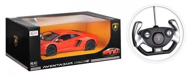 Легковой автомобиль Rastar Lamborghini Aventador LP700, 43000, 1:14, 31 см фотография 5
