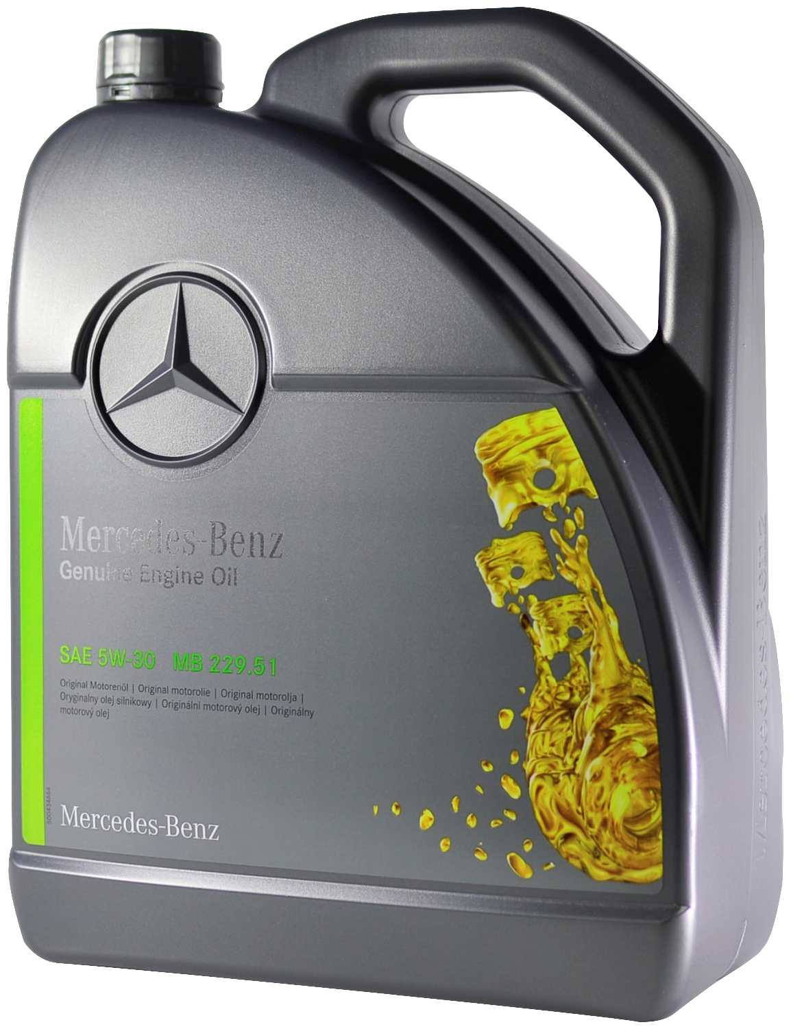 Полусинтетическое моторное масло Mercedes-Benz MB 229.51 5W-30