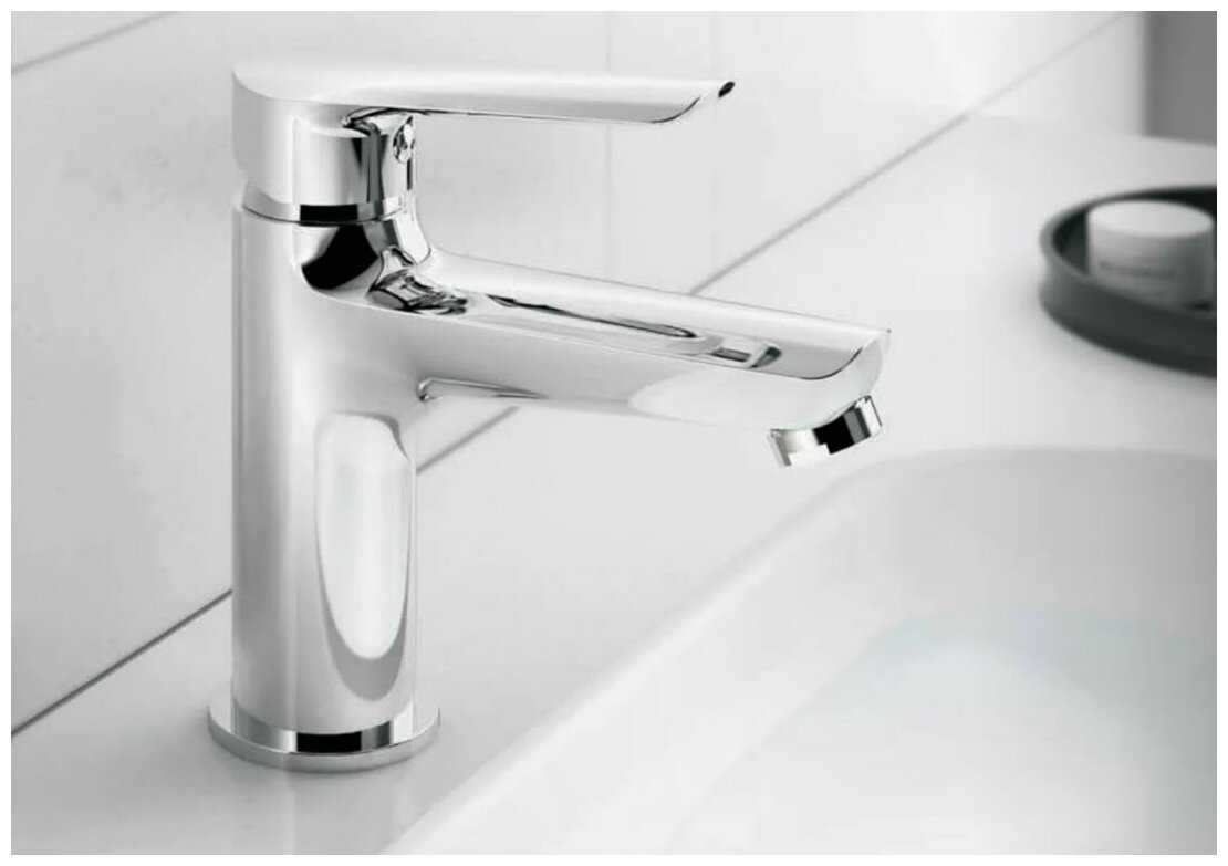 Смеситель для раковины Haiba HB10198, хром (современная технология) фотография 1