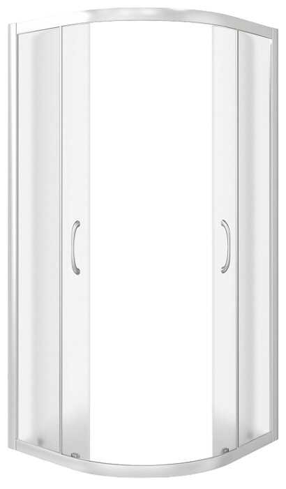 Душевой уголок GoodDoor Latte R-90 низкий поддон 90см*90см фотография 2