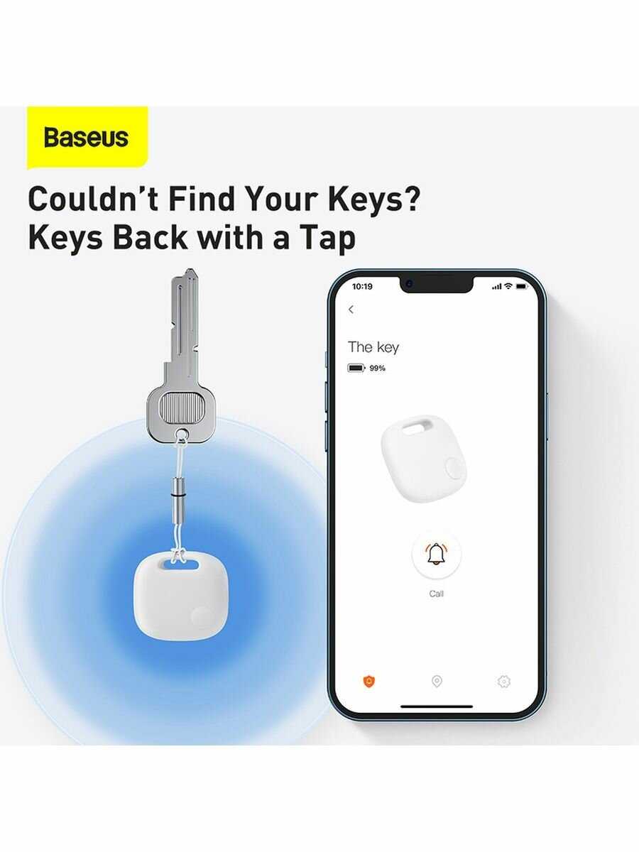 Умный GPS-локатор Baseus T2 Pro (FMTP000002) фотография 8