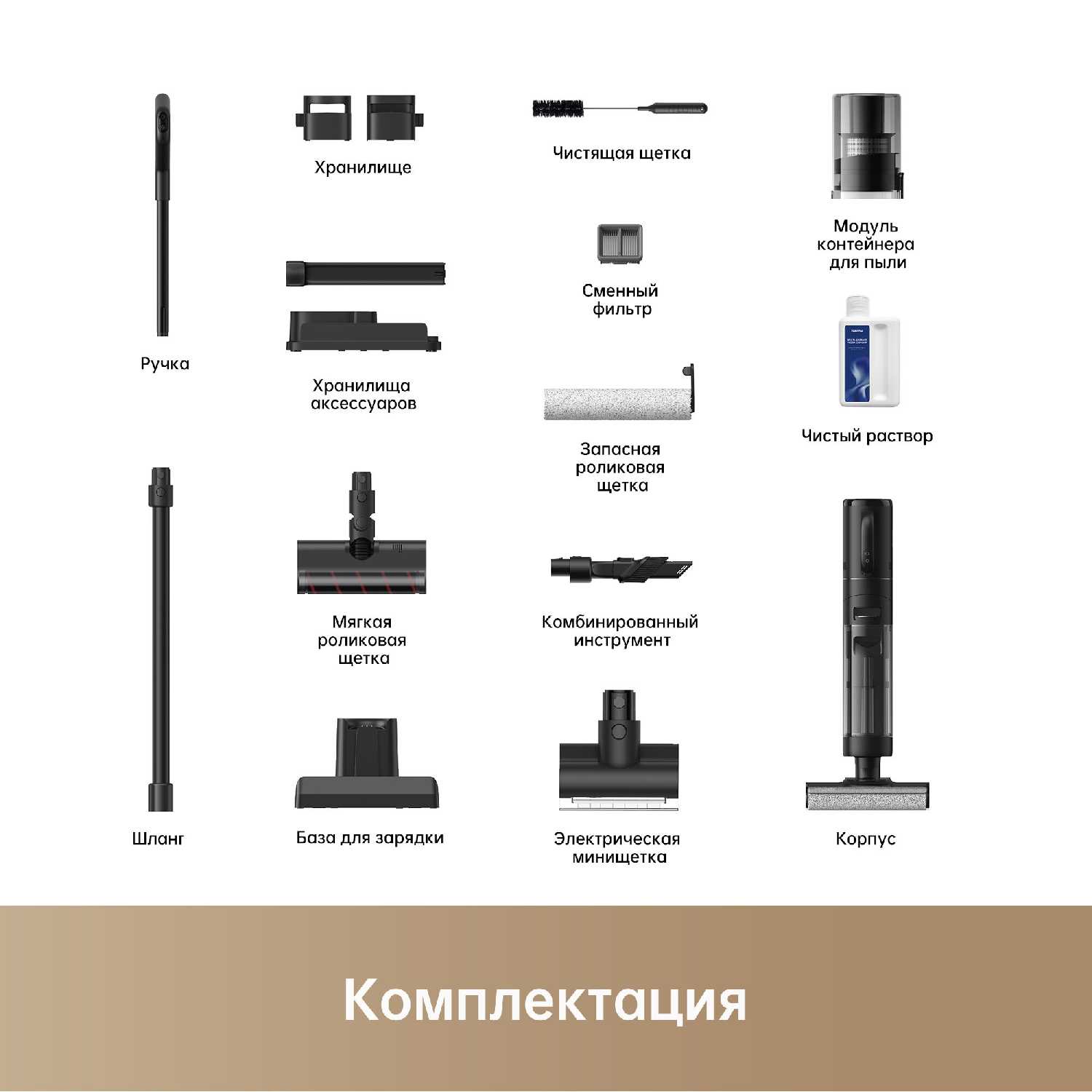 Моющий пылесос Dreame H12 Dual фотография 2