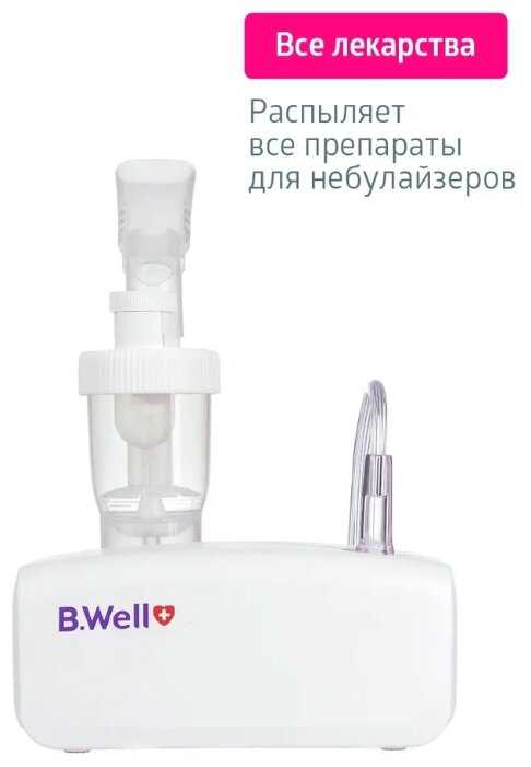 Компрессорный ингалятор (небулайзер) B.Well MED-121 фотография 2